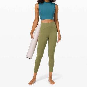 Bronze Green Unlimited Lululemon Leggings